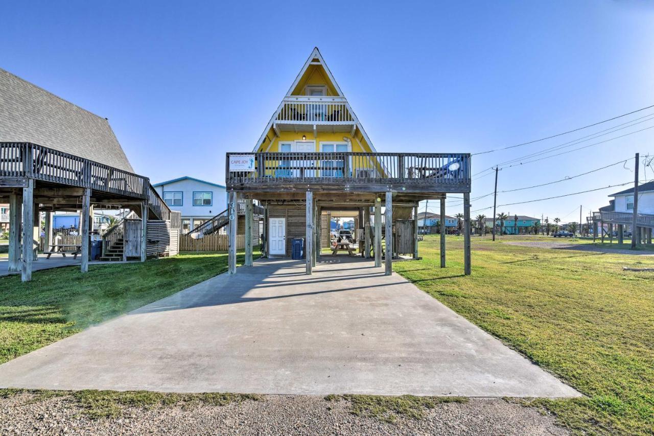 A-Frame Home With Deck - 2 Blocks To Surfside Beach! Екстер'єр фото