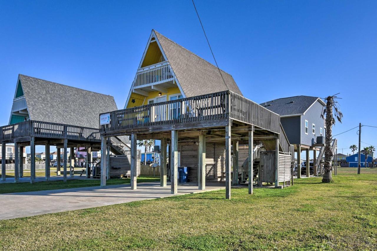 A-Frame Home With Deck - 2 Blocks To Surfside Beach! Екстер'єр фото